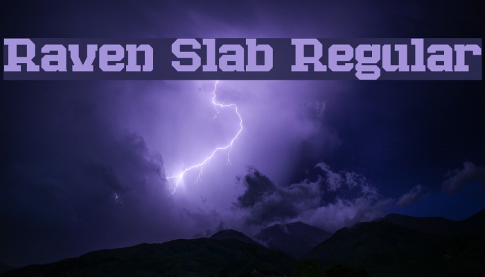 Raven Slab Regular Example 2