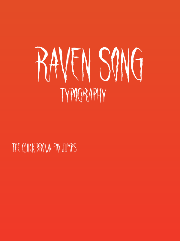 Raven Song Poster