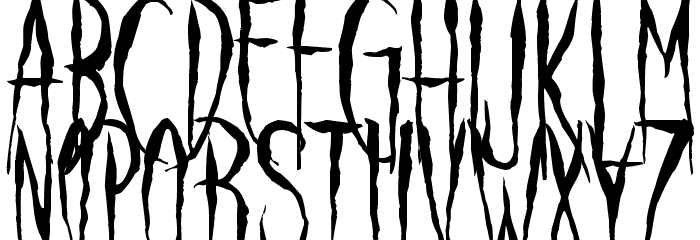 Raven Song Font LOWERCASE