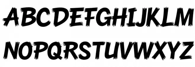 Raven Storm PERSONAL USE Regular Fonte MAIÚSCULAS