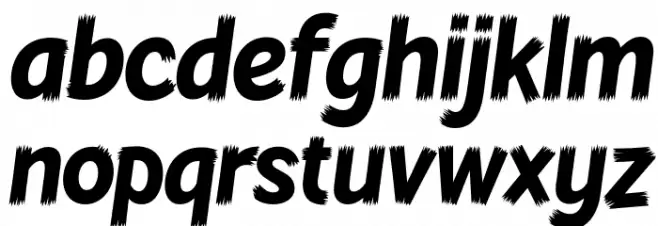 Raven Storm PERSONAL USE Regular Fonte MINÚSCULAS