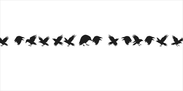 Raven Storm Symbols PERSONAL Regular Logo