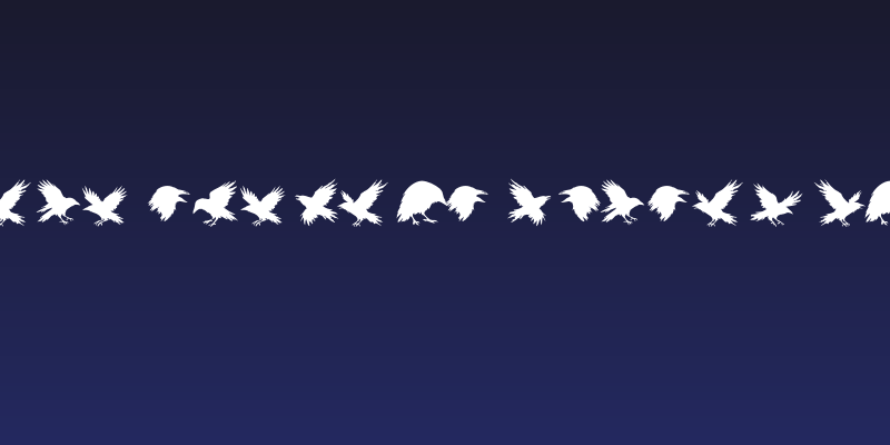 Raven Storm Symbols PERSONAL Regular Social Header