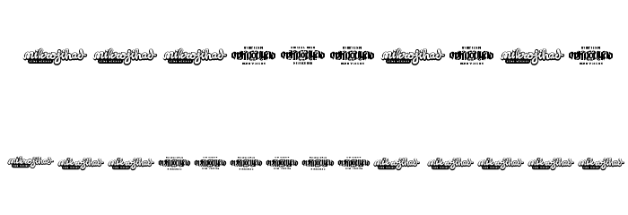 RavenScriptDEMO Font OTHER CHARS