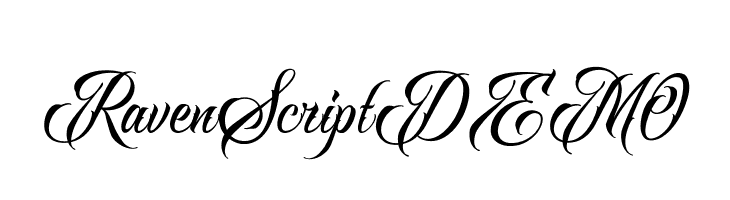 RavenScriptDEMO फ़ॉन्ट