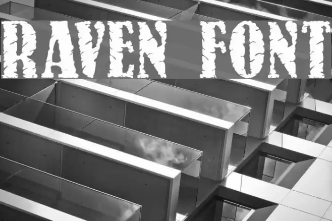 Raven Font examples