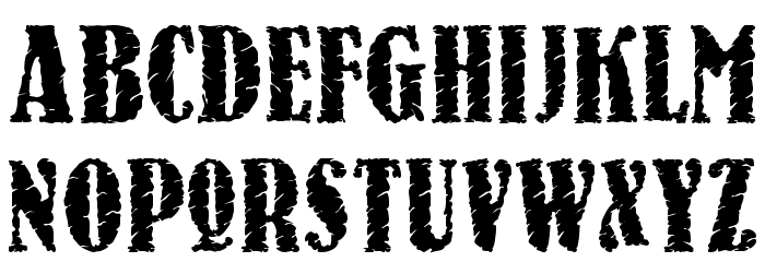 Raven Font LOWERCASE