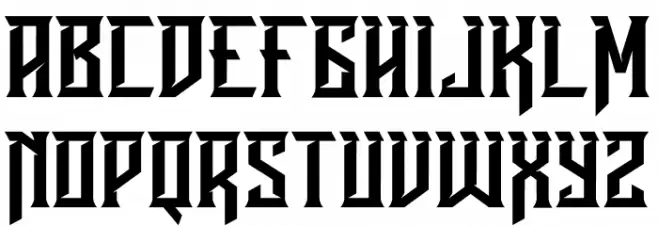 Ravenborg Шрифта ВЕРХНИЙ