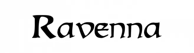 Ravenna  Frei Schriftart Herunterladen