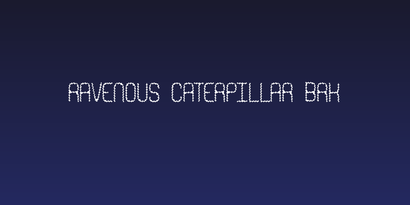 Ravenous Caterpillar BRK Social Header