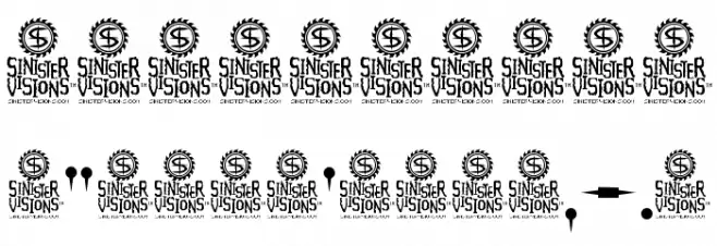 Raven's Claws Font OTHER CHARS