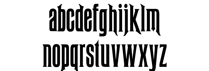 Ravenscroft Font LOWERCASE