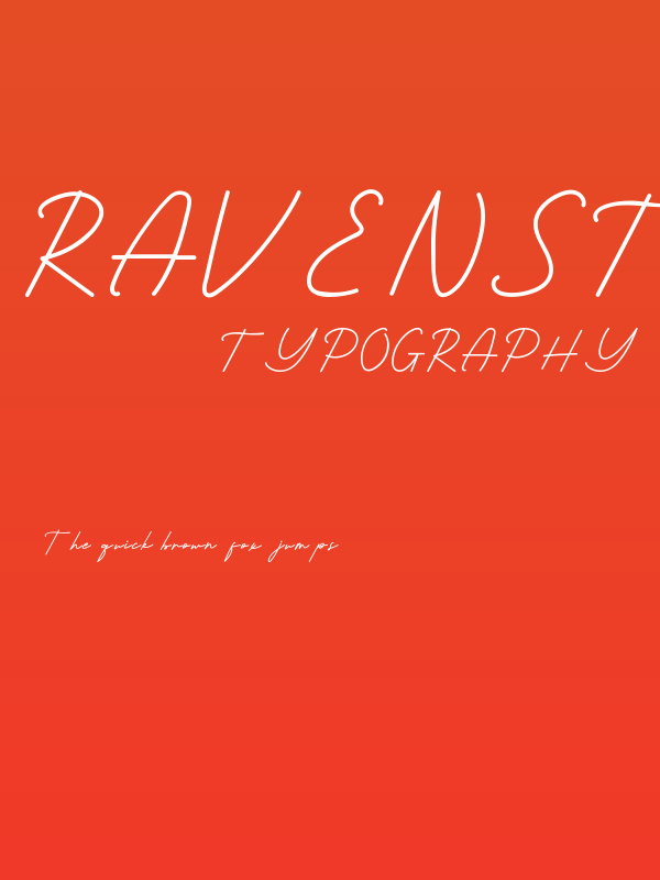 Ravensta Demo Poster