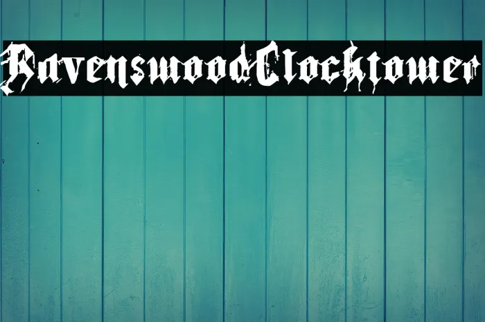 Ravenswood Clocktower Example 2