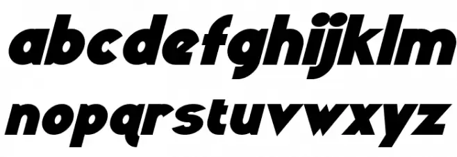 Ravenwood Italic Caratteri MINUSCOLO