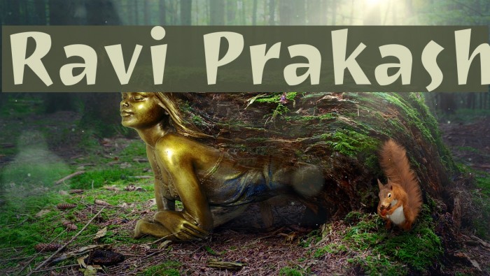 Ravi Prakash Font examples