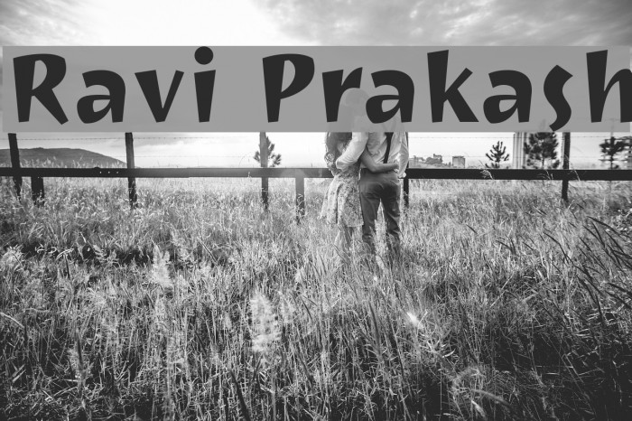 Ravi Prakash Font examples