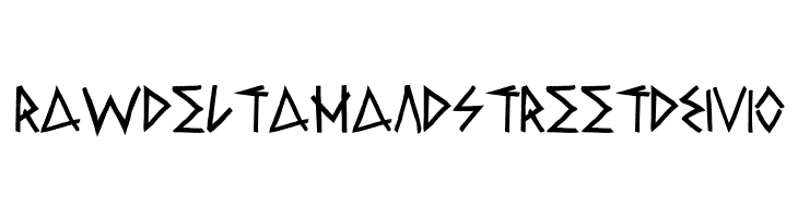 Raw Delta Hand Street DEMO  font caratteri gratis
