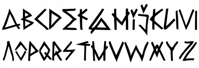 Raw Delta Hand Street DEMO Polices MINUSCULES
