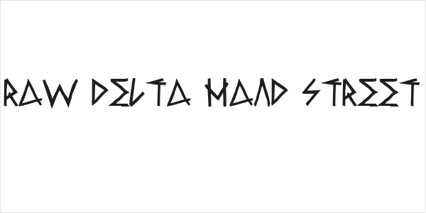 Raw Delta Hand Street Logo