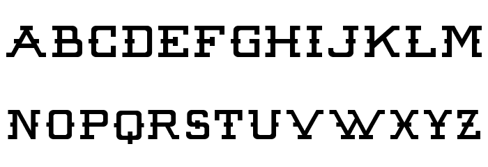 Raw Denim Audacity Demo Font LOWERCASE
