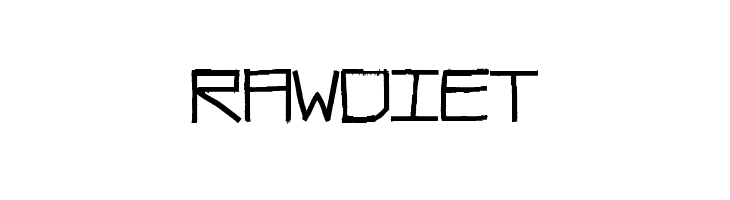 RawDiet  नि: शुल्क फ़ॉन्ट्स डाउनलोड