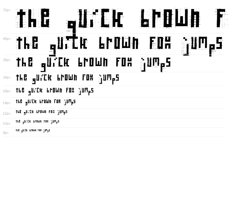 RawStreetWall Italic Waterfall