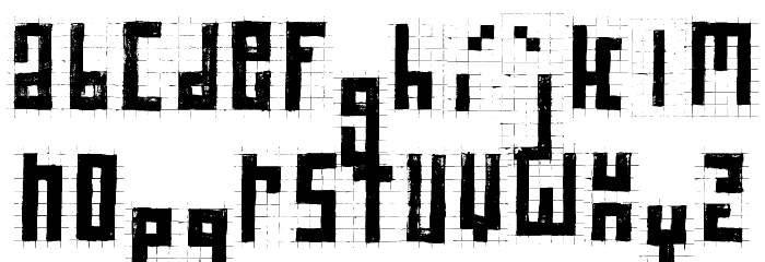 RawStreetWall Italic Font LOWERCASE