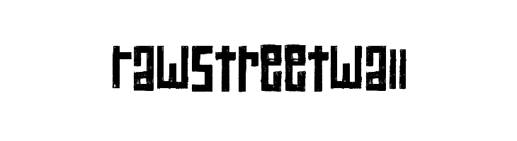 RawStreetWall Font