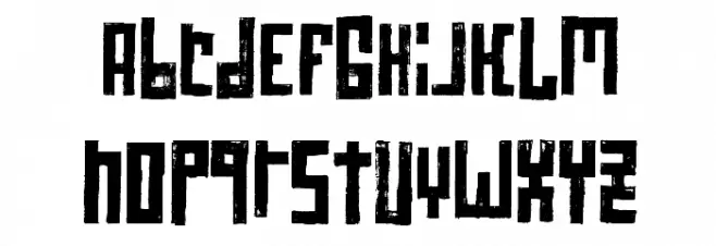 RawStreetWall خط أحرف كبيرة