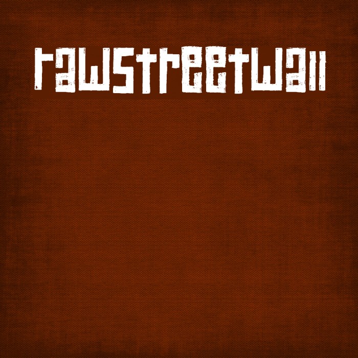 RawStreetWall Font examples