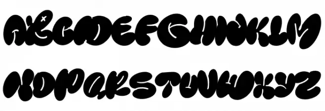 Rawbeat Regular Schriftart Groß