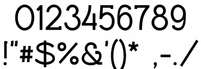 Rawengulk Bold Font OTHER CHARS