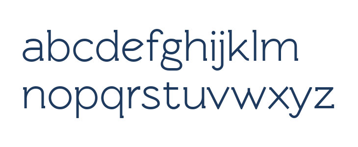 Rawengulk Demibold Lowercase