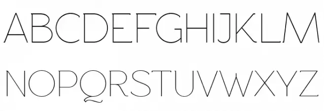Rawengulk Light Шрифта ВЕРХНИЙ