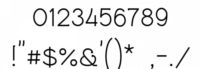 Rawengulk Petitecaps Font OTHER CHARS