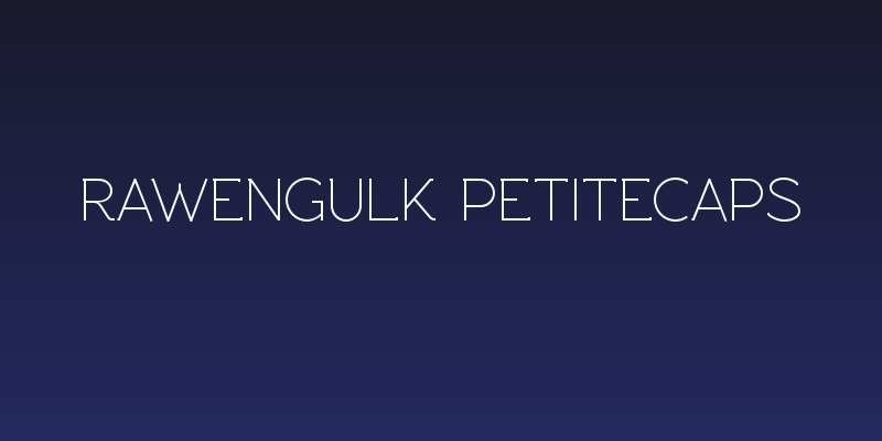 Rawengulk Petitecaps Social Header