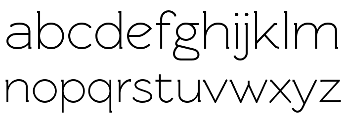 Rawengulk Regular Font LOWERCASE