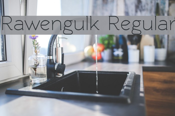Rawengulk Regular Font examples