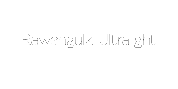 Rawengulk Ultralight Logo