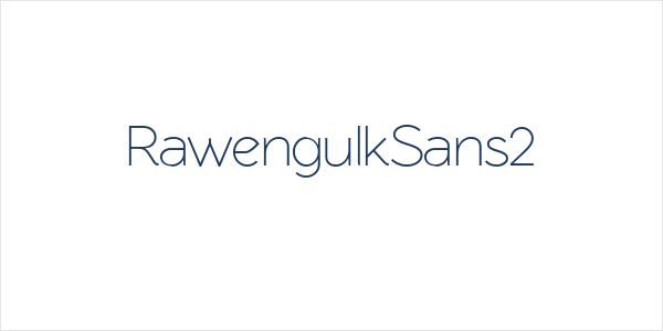 RawengulkSans2 Logo