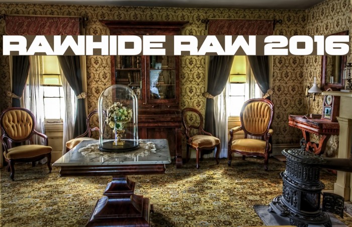 Rawhide Raw 2016 Font examples