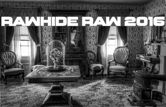 Rawhide Raw 2016 Schriftart examples