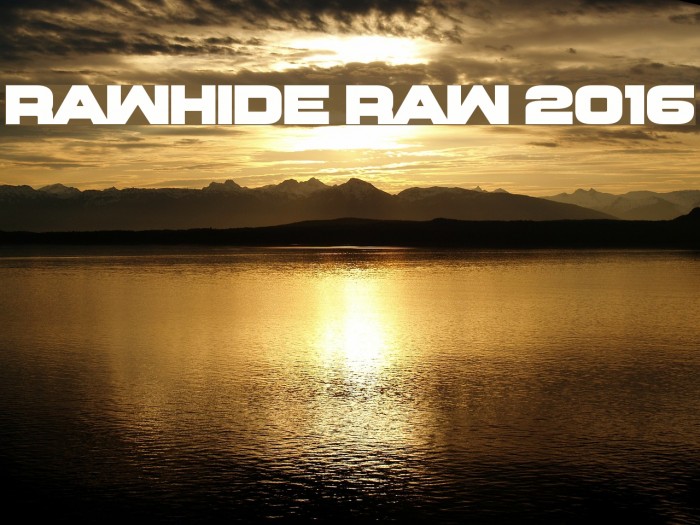 Rawhide Raw 2016 Font examples