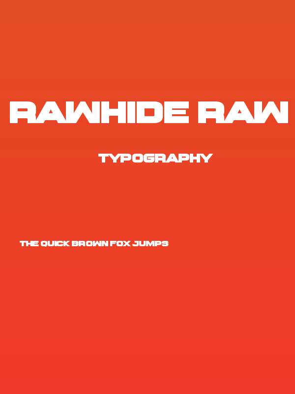 Rawhide Raw 2016 Poster