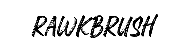 RawkBrush  Fuentes Gratis Descargar