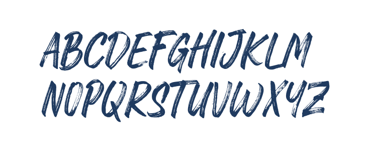 RawkBrush Lowercase