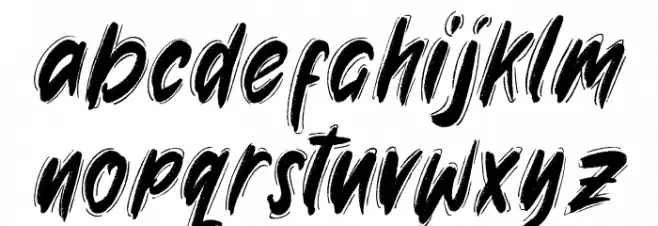 Rawkinpicklesdemo Font Litere mici