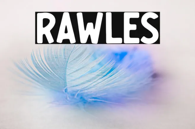 Rawles Example 1