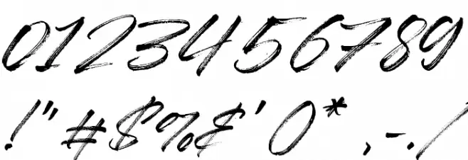 Rawless Font OTHER CHARS